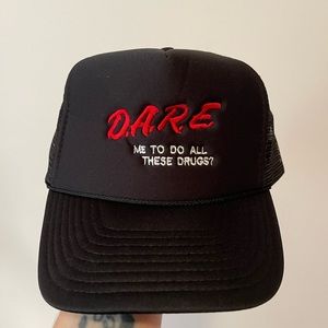 D.A.R.E Hat- Trucker hat- Cap